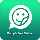 Sticker App: New WAstickerapps Free 2019 icône