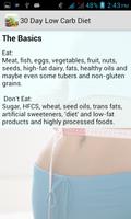 30 Day Low Carb Diet captura de pantalla 1