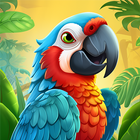 Bird Land: Pet Shop Bird Games أيقونة