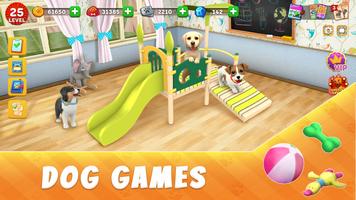 پوستر Dog Town: Puppy Pet Shop Games