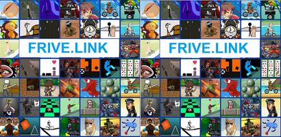 FRIVE.LINK - Games, Juegos , Jogos, Jeux Plakat