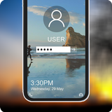 Computer Style Lock Screen icono