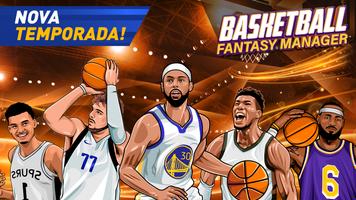 Manager de Basquetebol NBA 24 Cartaz