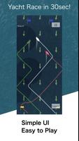 Yacht Racing Game Cartaz