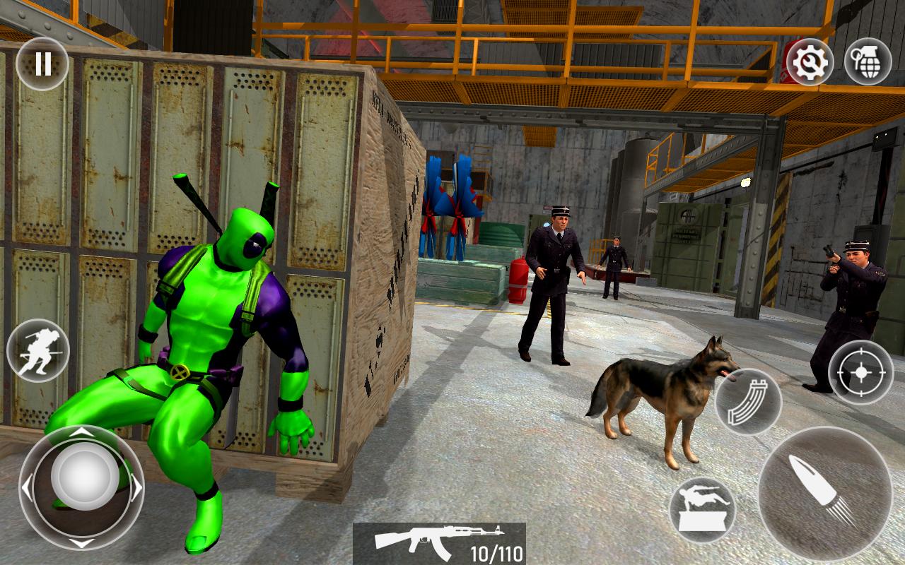 Frog Ninja Hero Prison Escape Frog Hero Crime Game For Android Apk Download - gamer girl roblox escape from prison
