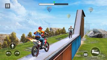 Animal Bike Stunt Racing Games اسکرین شاٹ 1