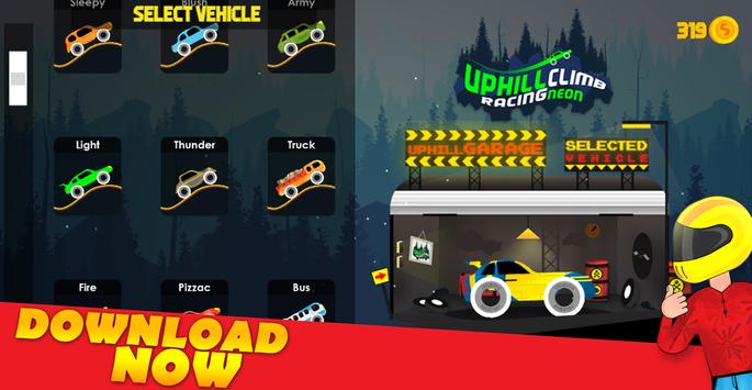 Uphill Climb Racing Neon Free Offline For Android Apk Download