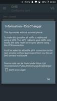 DNS Changer - IPv4/IPv6 скриншот 3