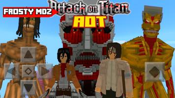 Attack On Titan Mod for MCPE ảnh chụp màn hình 1