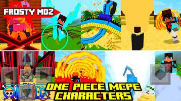 One Piece Mod For Minecraft PE Affiche