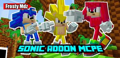 Sonic Mod 2 for MCPE addon poster