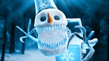 Frosty Boo - ice monster poster