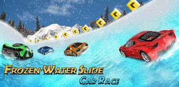 WaterSlide Car Racing Games 3D
