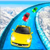 WaterSlide Car Racing Games 3D иконка