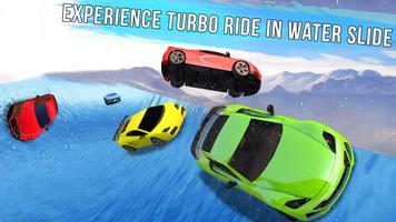 WaterSlide Car Racing Games 3D скриншот 2