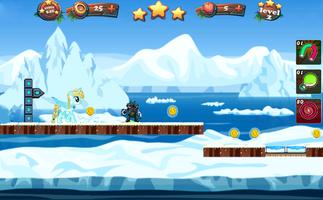 Little Pony Runner Frozen Land स्क्रीनशॉट 3