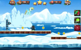 Little Pony Runner Frozen Land imagem de tela 2