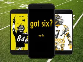 Wallpapers for Pittsburgh Steelers Fans पोस्टर