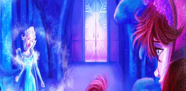 Frozen Wallpaper: Anna & Elsa Fan Art