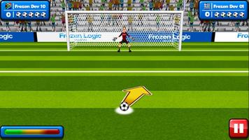 Soccer Penalty Kicks capture d'écran 2