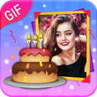 Animated Birthday Photo Frames أيقونة