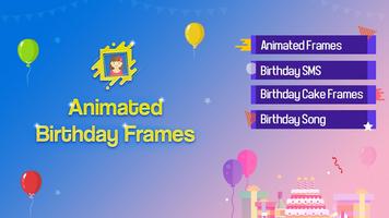 Animated Birthday Photo Frames پوسٹر