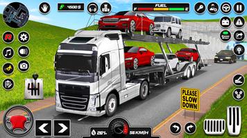 Car Transporter 3d:Truck Games پوسٹر