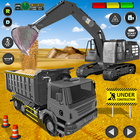 Excavator Construction Game آئیکن
