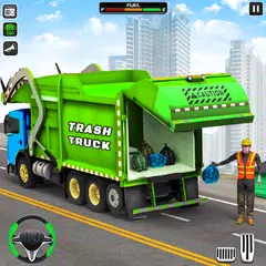 Müll Lastwagen Treiber Sim