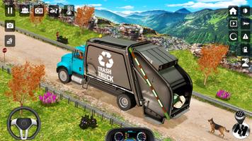 Trash Truck Games Simulator 3D اسکرین شاٹ 1