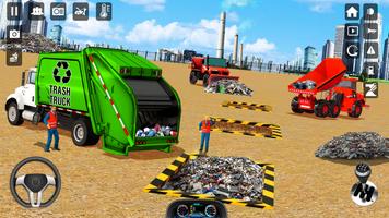 Trash Truck Games Simulator 3D اسکرین شاٹ 2