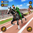 kuda berlumba-lumba game 3d ikon