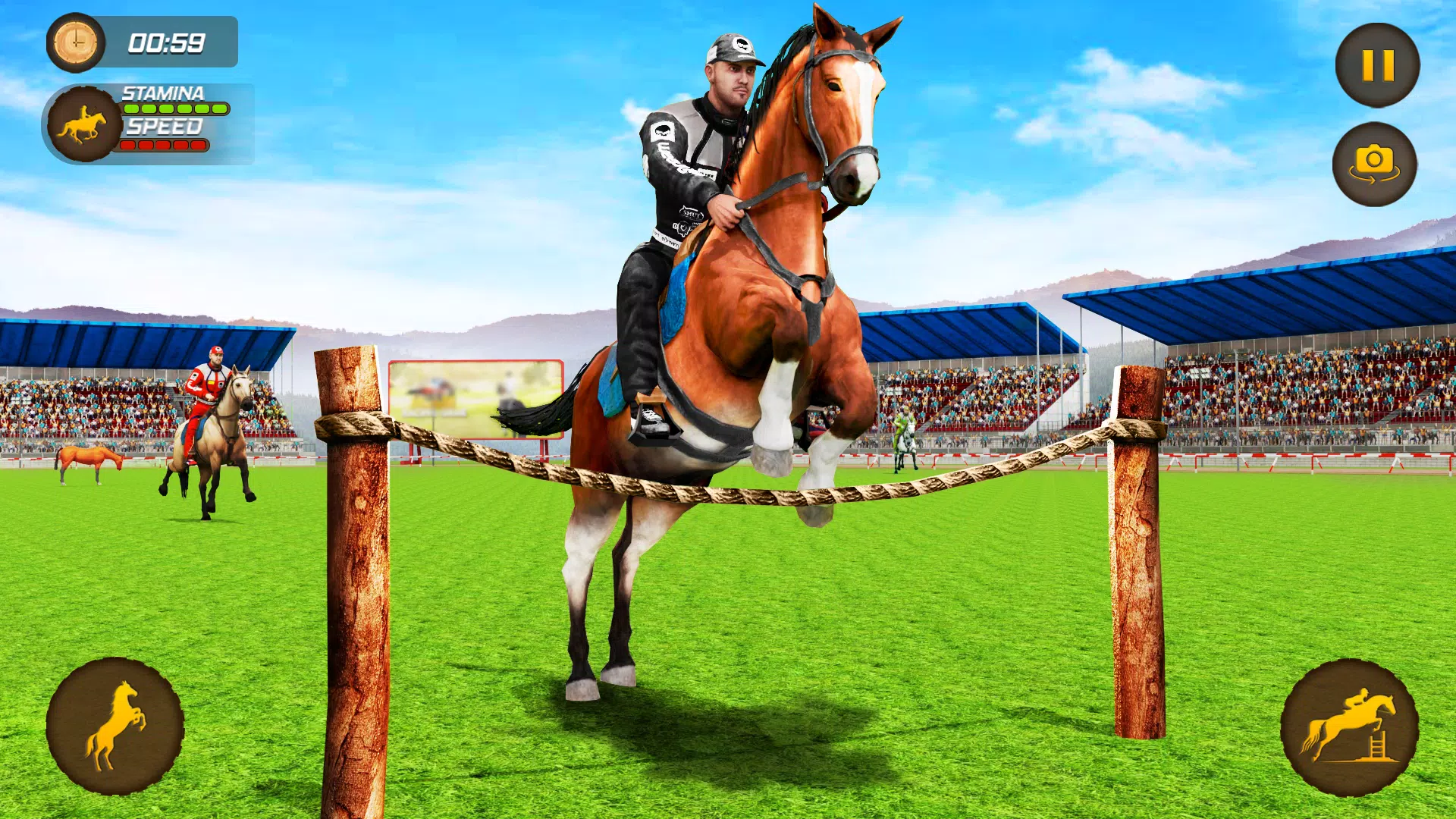 Horse Racing - CORRIDA DE CAVALO EM 3D! - (Android / Gameplay