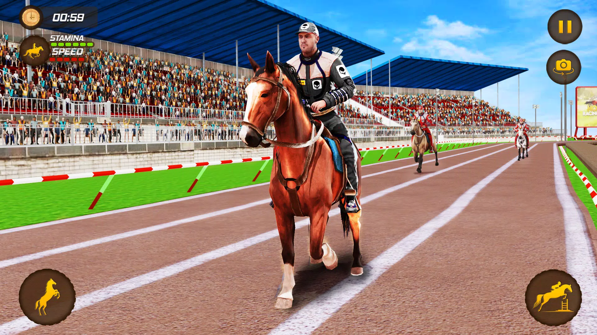 Horse Racing - CORRIDA DE CAVALO EM 3D! - (Android / Gameplay