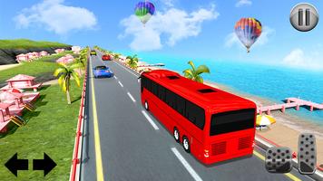 高速道路ゲーム： バス ゲーム ポスター
