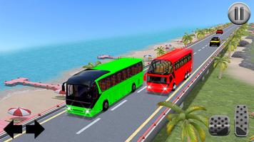 rodovia ônibus corrida: jogos imagem de tela 1