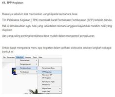 برنامه‌نما Siskeudes - Panduan Penatausahaan عکس از صفحه
