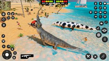 Симулятор атаки крокодила скриншот 1