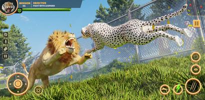 Wild Cheetah Offline Sim Game screenshot 2