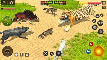 Wolf Simulator Animal Games screenshot 1