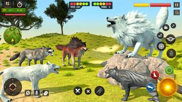 Wolf Simulator Animal Games screenshot 2