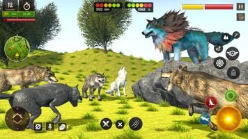 Wolf Simulator Animal Games screenshot 3