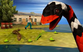 Snake Simulator Aanval Spellet screenshot 2