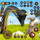 Angry Anaconda Simulator Games-icoon