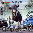 Wild Bull Attack Vache Jeux 3D APK