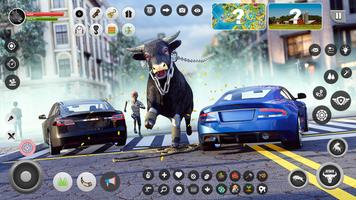 Wild Battle Craft Bull Games الملصق