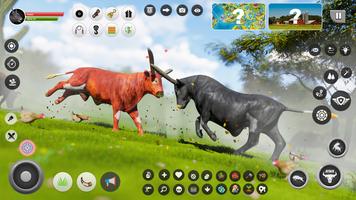 Wild Battle Craft Bull Games تصوير الشاشة 1