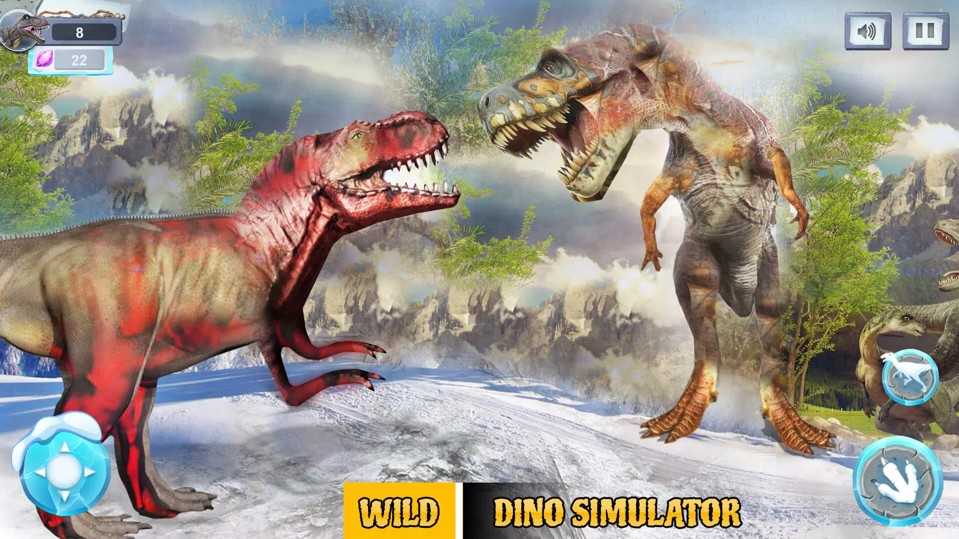 Simulador de dinossauro final assustador Jogo de tiro em 3D