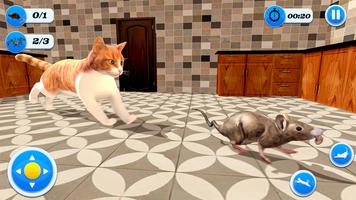 Juego de gato pet virtual gato captura de pantalla 1