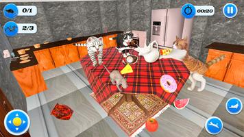 ペットの猫シミュレーターゲーム スクリーンショット 2